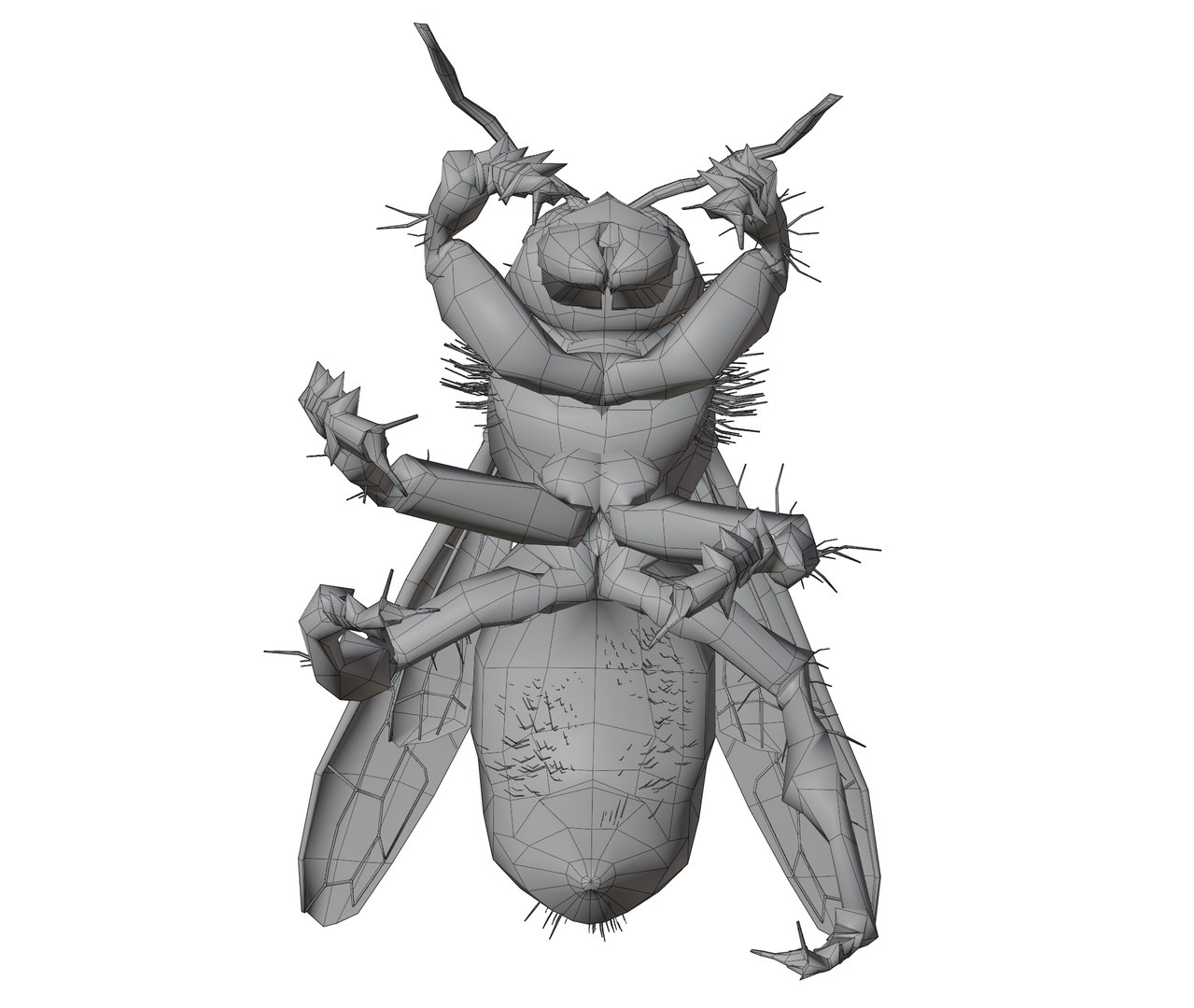 3D Model Realistic Animated Bee - TurboSquid 2082831
