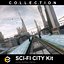 3D SciFi CITY Kit vol 1 model