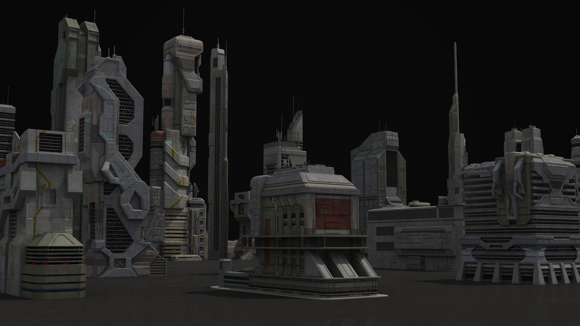 3D SciFi CITY Kit vol 1 model https://p.turbosquid.com/ts-thumb/lh/CHnyE0/dE/scifikit01_002/jpg/1630435245/1920x1080/fit_q87/c3e7e290715ba2239fd241ed383fbe2a52f40626/scifikit01_002.jpg