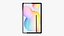 3D Samsung Galaxy Tab S6 Lite 2024 Gray model