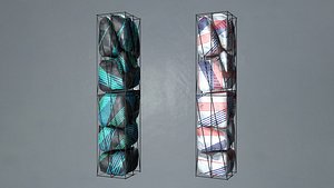 rock pillars 3D model