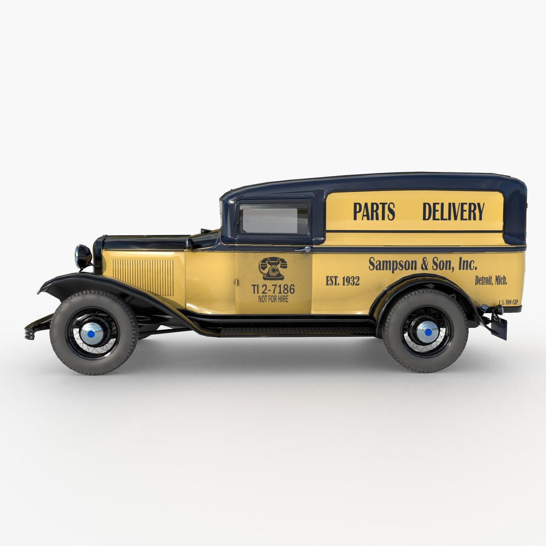 3D 1932 Ford Model 18 panel van delivery model https://p.turbosquid.com/ts-thumb/lh/Yx9bzr/Ic/preview4/jpg/1780655684/1920x1080/fit_q87/839d21d493c89acf3cec2b475f2ed96385411e88/preview4.jpg