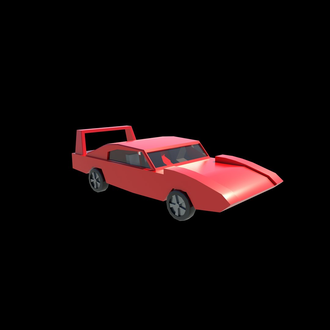 Dodge Low-poly 3D Model 3D - TurboSquid 2336924