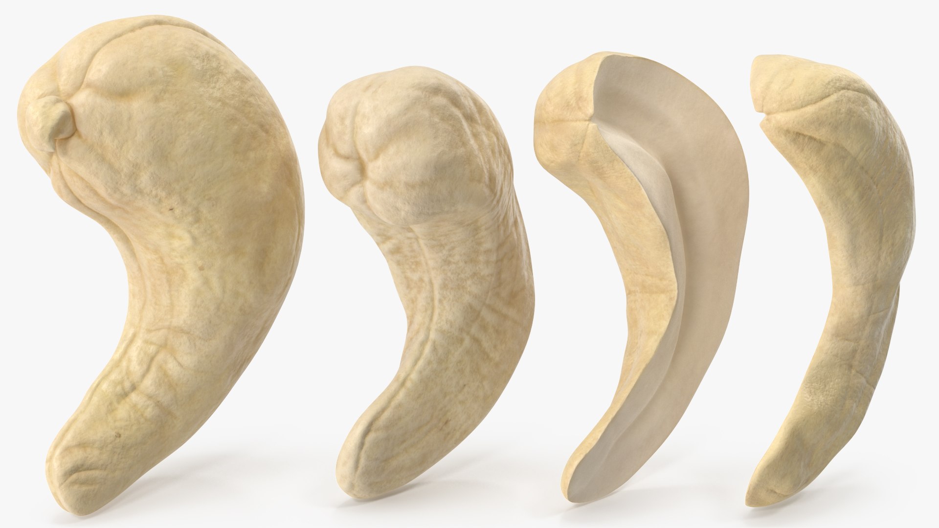 Cashews 3D https://p.turbosquid.com/ts-thumb/lh/bxVk25/18/angles_01/jpg/1702966638/1920x1080/fit_q87/7c3417321c4e410928d42cc3574c65a845f92304/angles_01.jpg