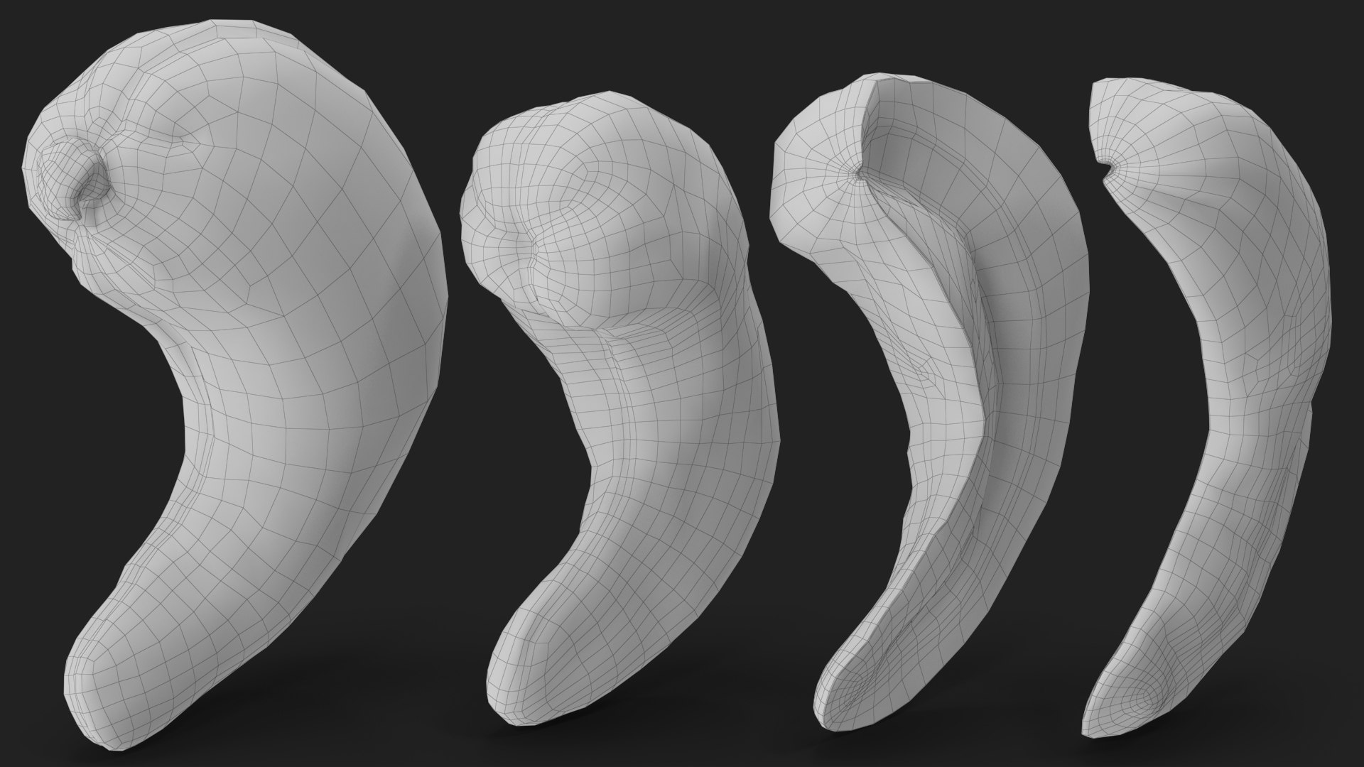 Cashews 3D https://p.turbosquid.com/ts-thumb/lh/bxVk25/2L/wireframe_02/jpg/1702966859/1920x1080/fit_q87/059d596124a629681861342c76e7c4d6d1a7c358/wireframe_02.jpg
