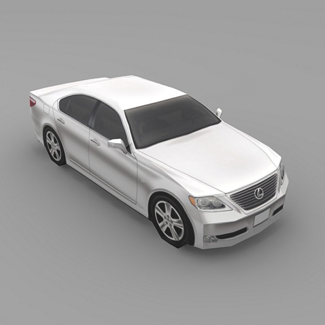 Car Lexus Ls460 3ds