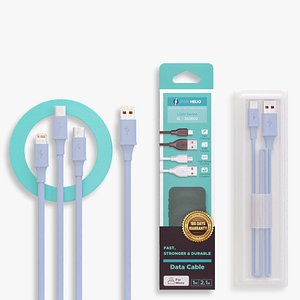 Data Cables and Packaging  -3D Model 3D model