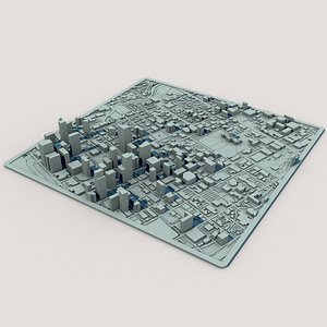 3D Austin City Texas United States