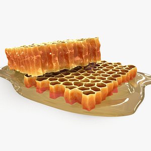 honeycomb scanline 3d model