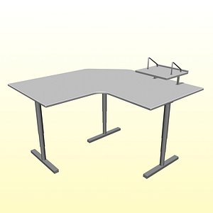 office desk 3D model