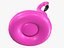 Galleggiante gonfiabile per piscina Flamingo Low-Poly