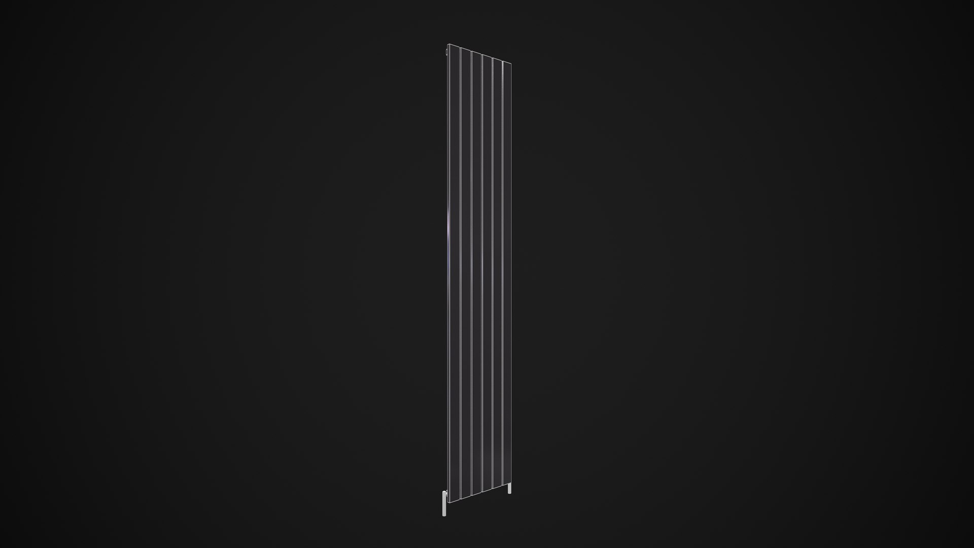 Vertical Radiator 3D - TurboSquid 2012291