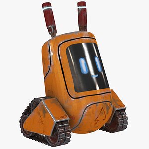 Mini Robot Orange model