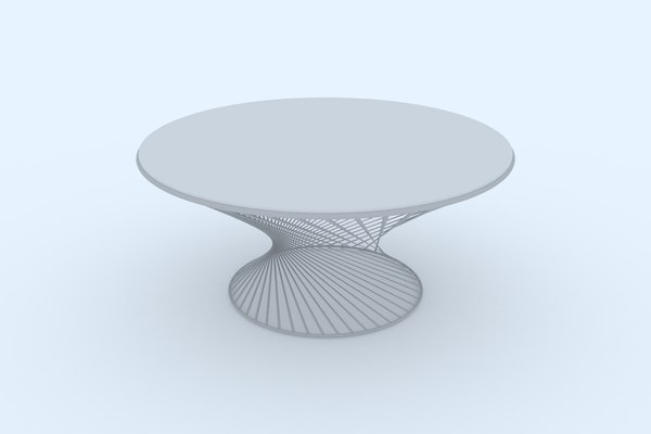3D coffee table 5 model