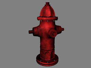 3d model hydrant