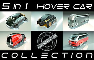 5 1 cool hover car 3D model