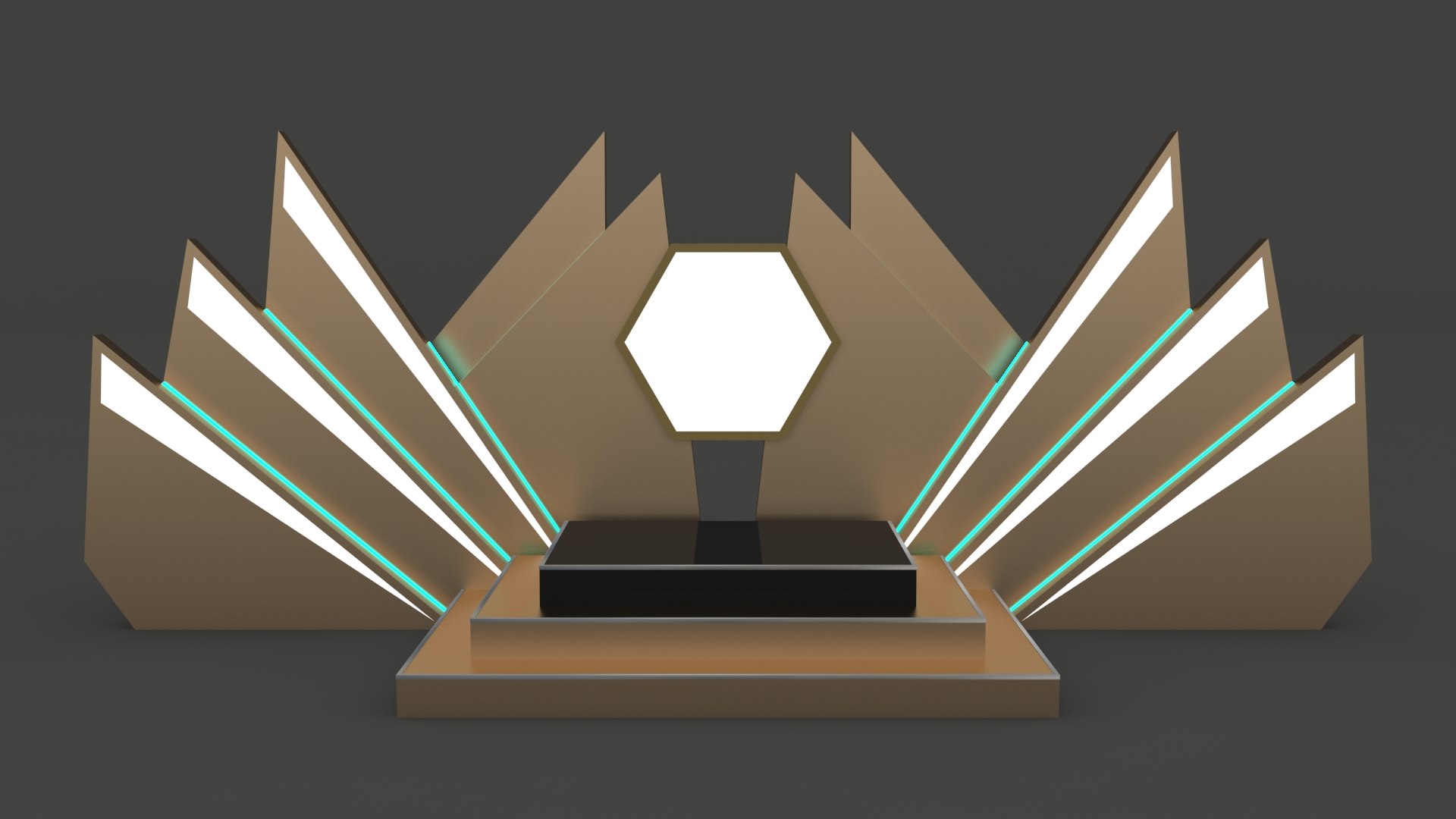 Stage Display Product 3D - TurboSquid 1991999