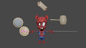 Spider Ham 3D model