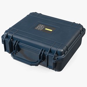 3D Suitcase with Code Lock