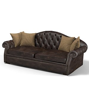 BrunoZampa extended sofa classic traditional tufted