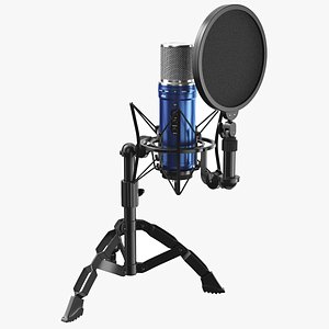 Condenser Microphone With Tripod