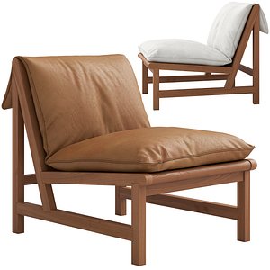 Sketch Cantaloupe Occasional Chair 3D model