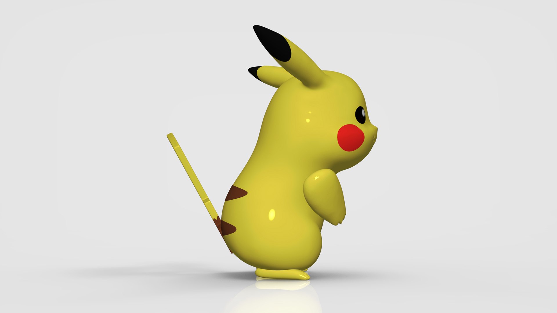 Personagem de desenho animado Pikachu Modelo 3D - TurboSquid 2076940