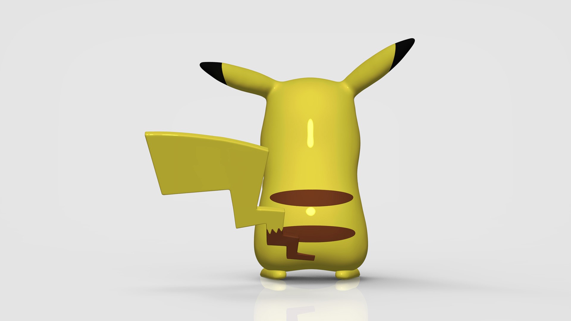 Personagem de desenho animado Pikachu Modelo 3D - TurboSquid 2076940