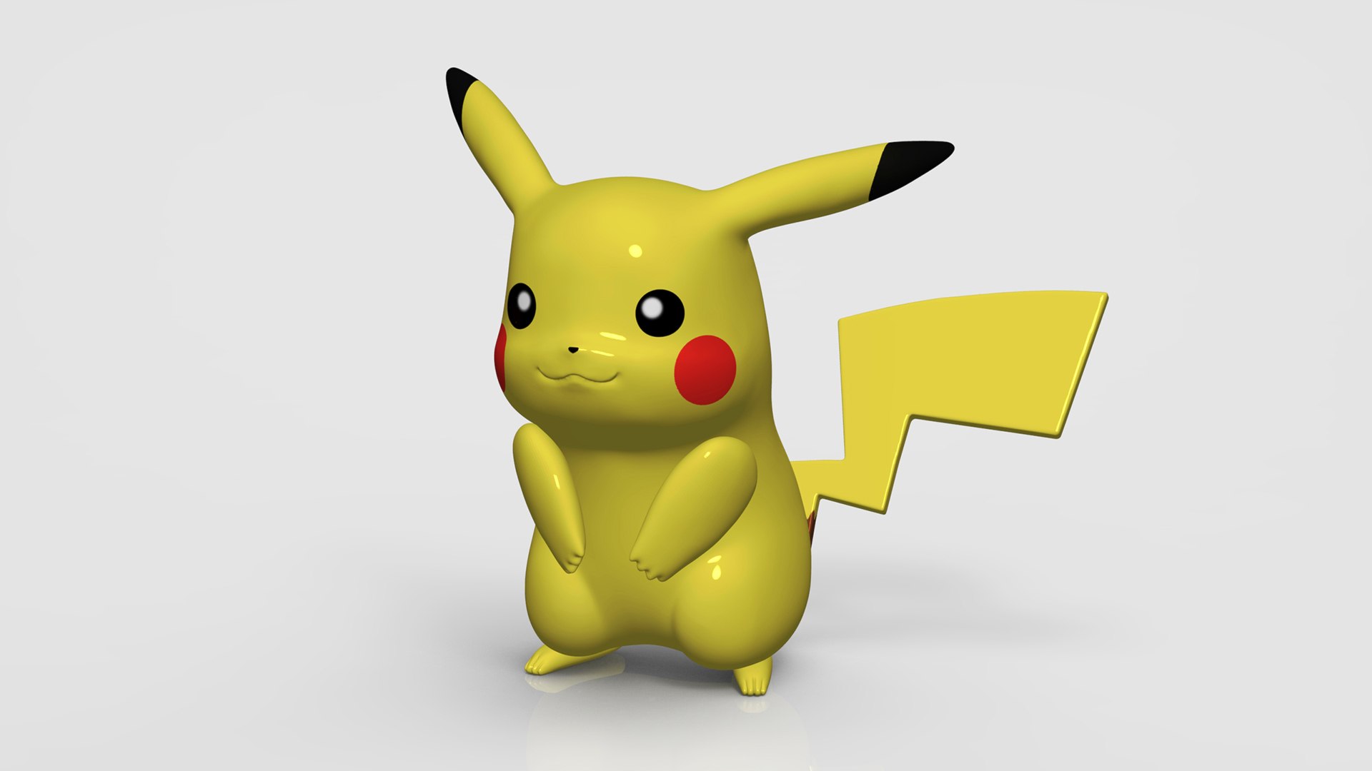 Personagem de desenho animado Pikachu Modelo 3D - TurboSquid 2076940