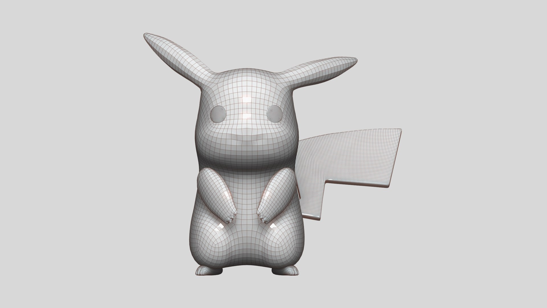 Personagem de desenho animado Pikachu Modelo 3D - TurboSquid 2076940