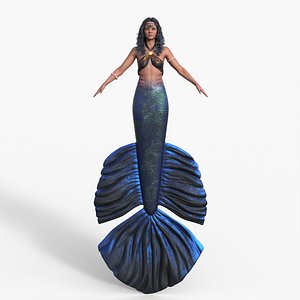 Mermaid - The Siren 3D