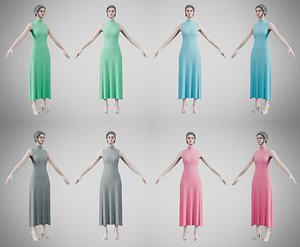 Dress 56 Gradient Colors With Design 2