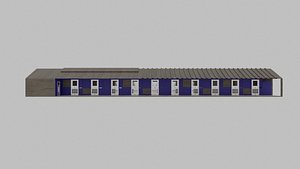 Horse Stable 3D model