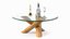 Clio Statuette and Champagne on Table