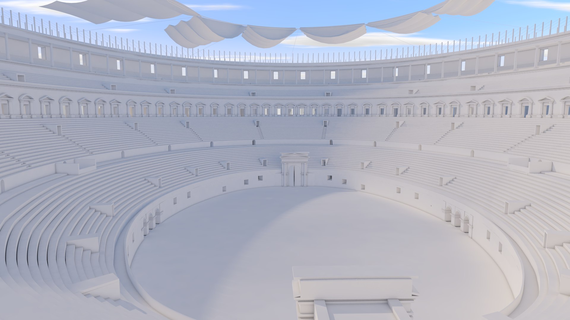 3D The Roman Colosseum: Architectural Reconstruction - TurboSquid 2356600
