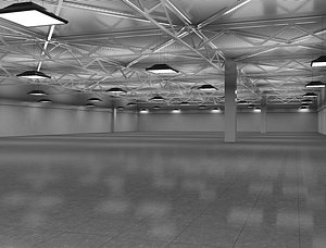 3D Booth Exhibition Stand Hall  a624 model