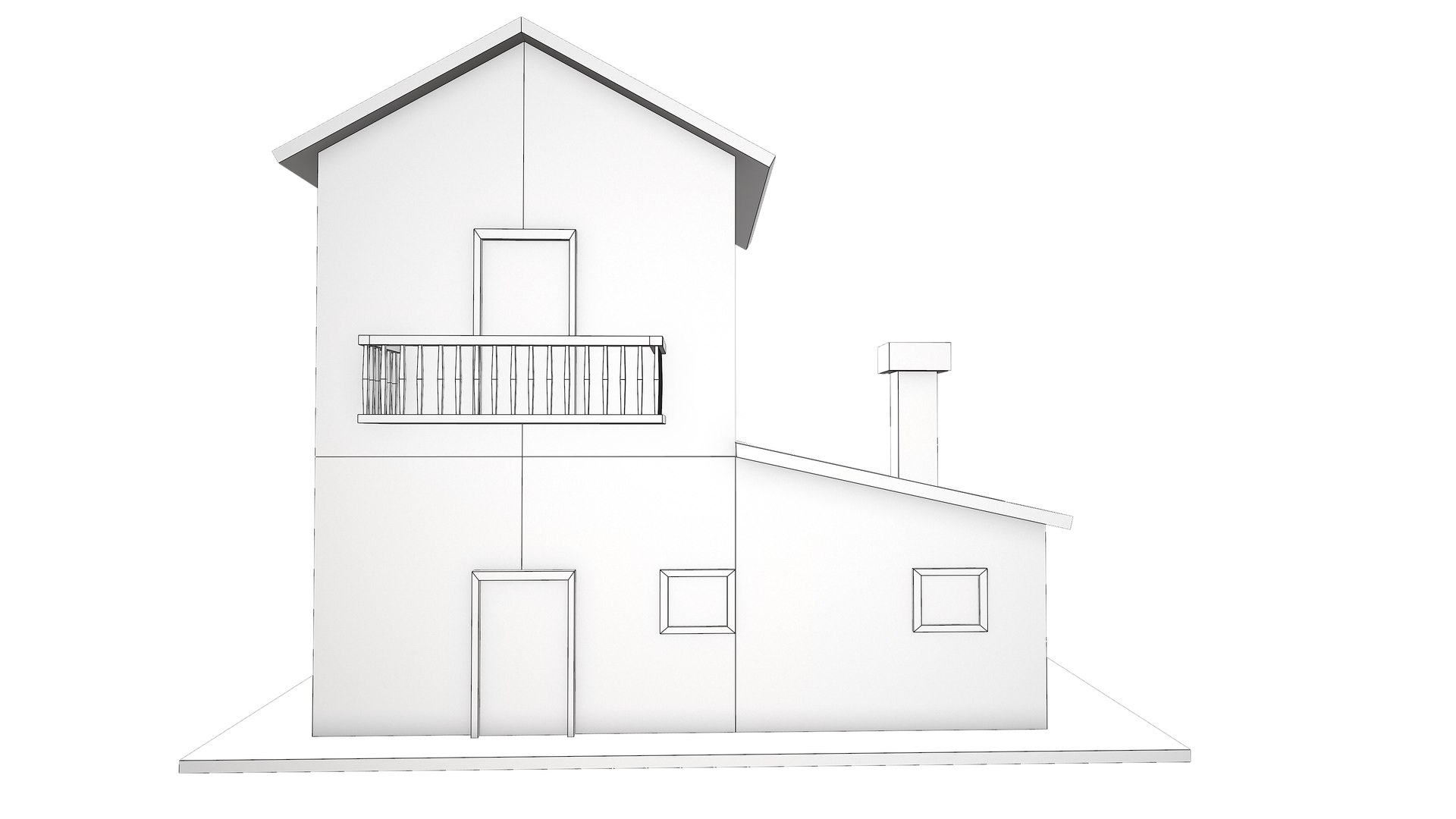 Gaming House 3D Model - TurboSquid 1723627