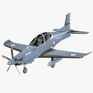 Airplane Pilatus PC-21 PBR