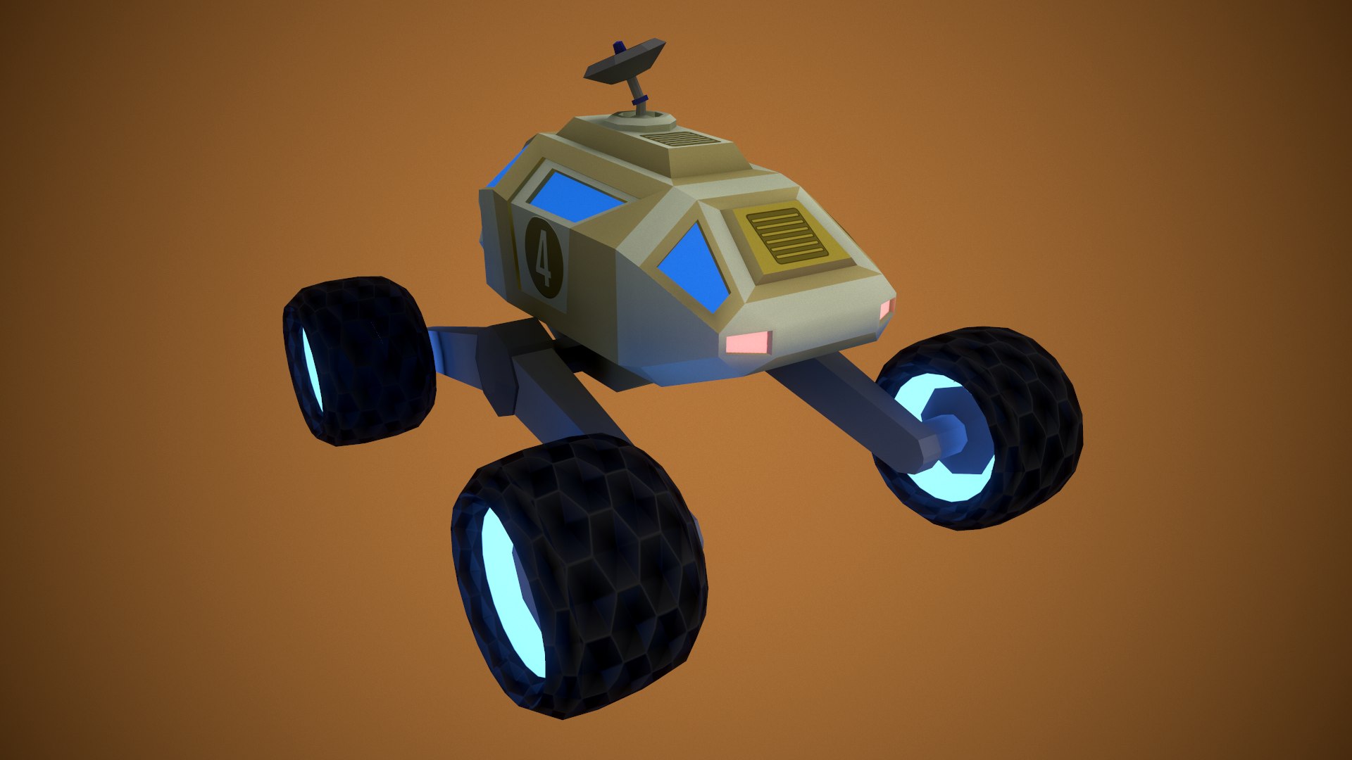 3D Rover For Mars - TurboSquid 1902750