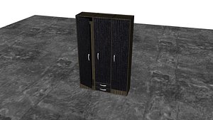 3D large closet model