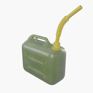 3D Gas Cans 5 Litre 01 g model