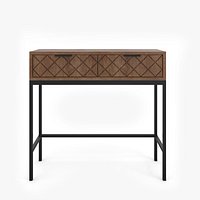 furniture console Table diamond design wooden
