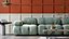 Interior CG Scene with Camaleonda Sofa 3D model
