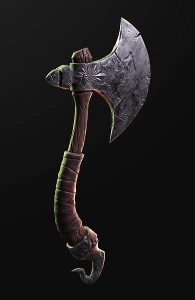 Weaponry Medieval-Axe 3ds Max Models for Download | TurboSquid