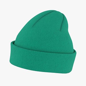 Beanie Winter Hat Green