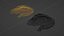 3D Alien Sea Space God Mosaik mit Materialien und Texturen