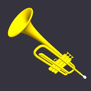 3ds max trumpet