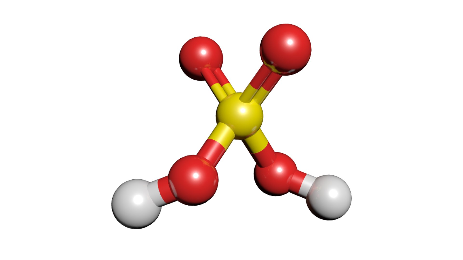 modelo 3d Ácido sulfúrico modelo 3D H2SO4 - TurboSquid 1427182