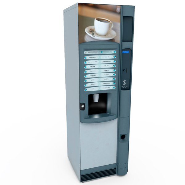 Кофейный автомат Vending Machines 3d модель