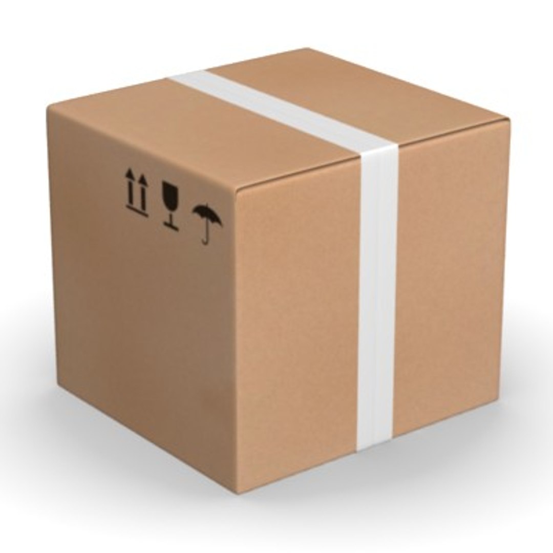 Post Package 3d Model